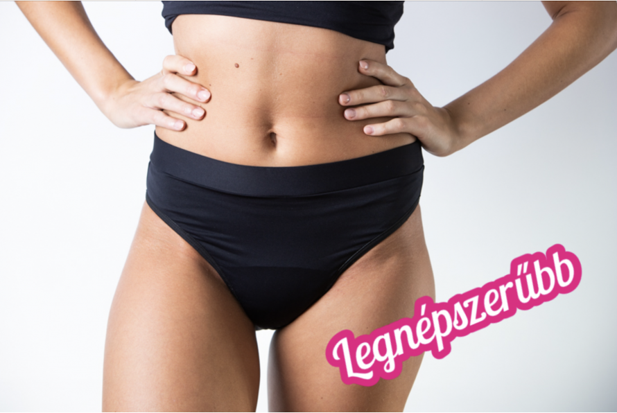 Long legs fekete menstruációs bugyi